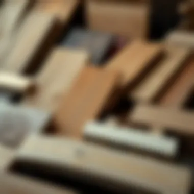 Diverse Wooden Board Textures A variety of wooden boards showcasing different grains and textures
