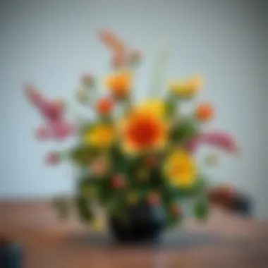 Sustainable Design with Artificial Flower Arrangements Sustainable design solutions with artificial flower arrangements