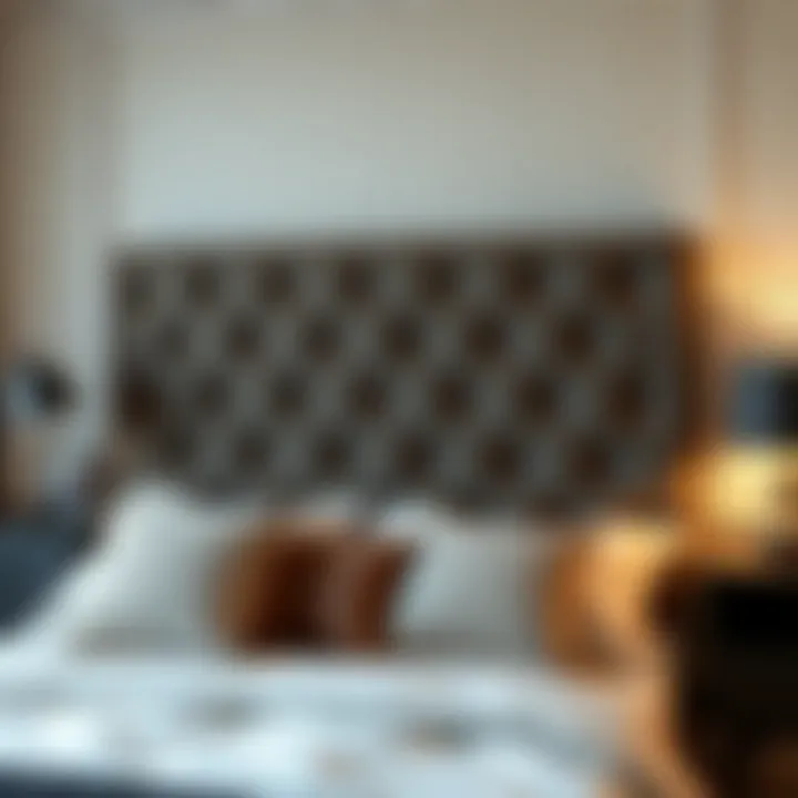 Diverse material options for single bed headboards