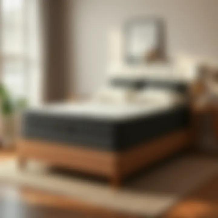 Care tips for maintaining mattress pads shown in a chic setting