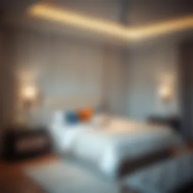 Stylish bedroom featuring Yataş bed set