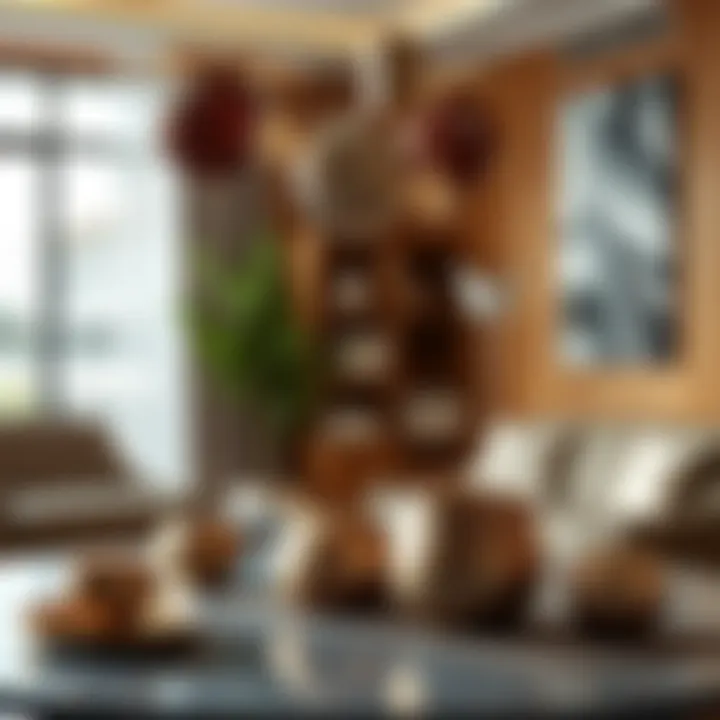 A variety of ornaments showcasing modern design trends