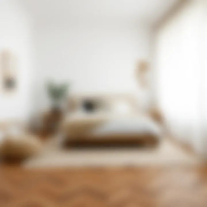 Cozy bedroom designed with Zara Home textiles