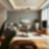 Elegant living room showcasing Zara Home's modern decor