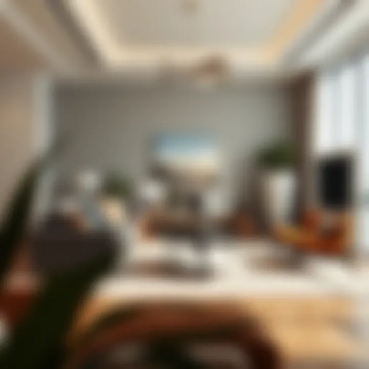 Elegant living room showcasing Zara Home's modern decor