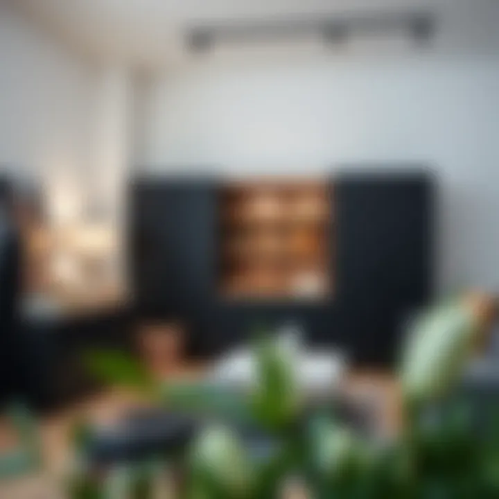 Innovative storage solutions displayed in a modern setting