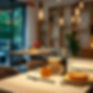 Stylish dining area featuring unique Zara Home tableware